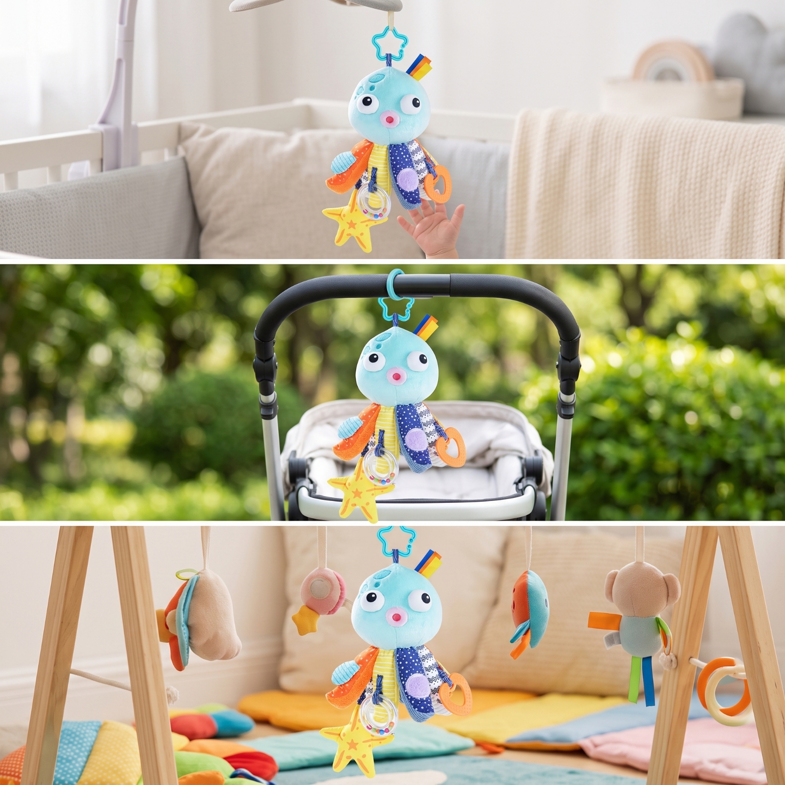 Baby Crib Hanging Toy Interact - Baby Bag Nursery recension och pris