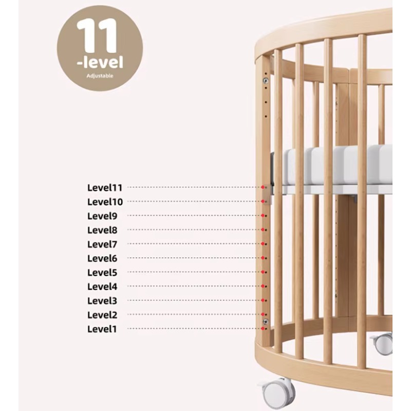 Multifunctional nursery furnit - Baby Nursery Furniture Sets recension och pris