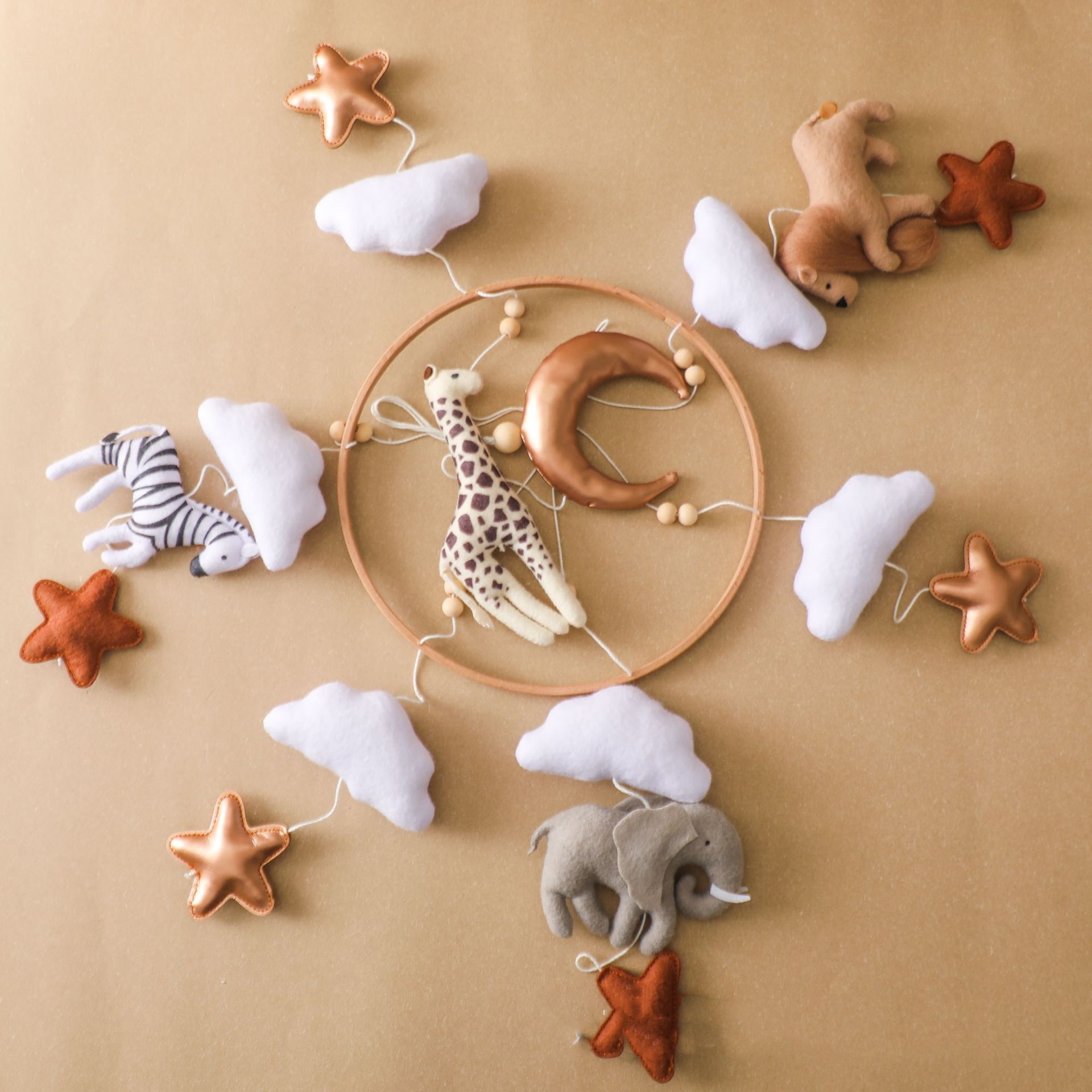 Hot Sale Nordic Handmade Felt  - Baby Nursery Hanging Decor recension och pris