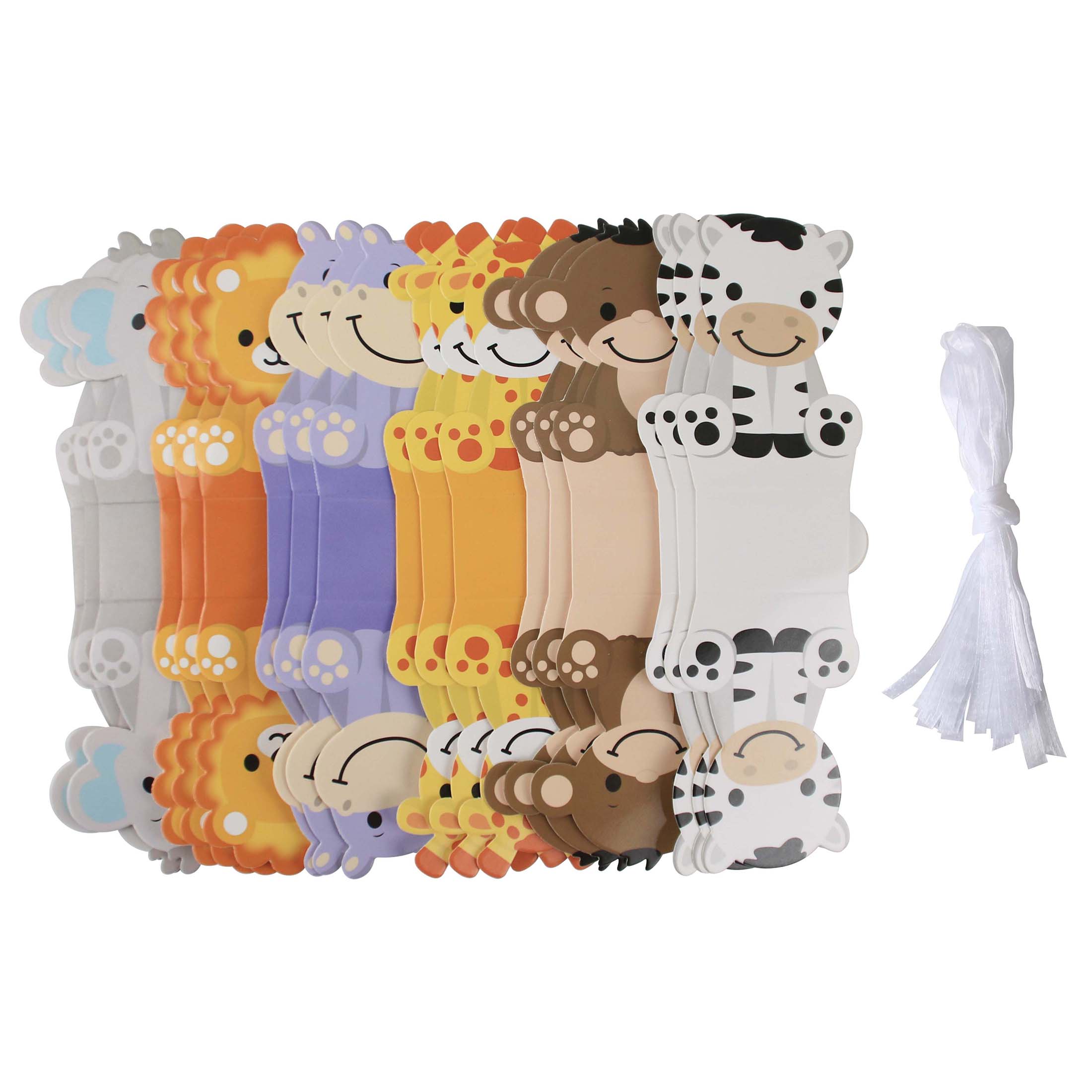 12PCS Safari Animal Favor Boxe - Baby Nursery Jungle Theme recension och pris