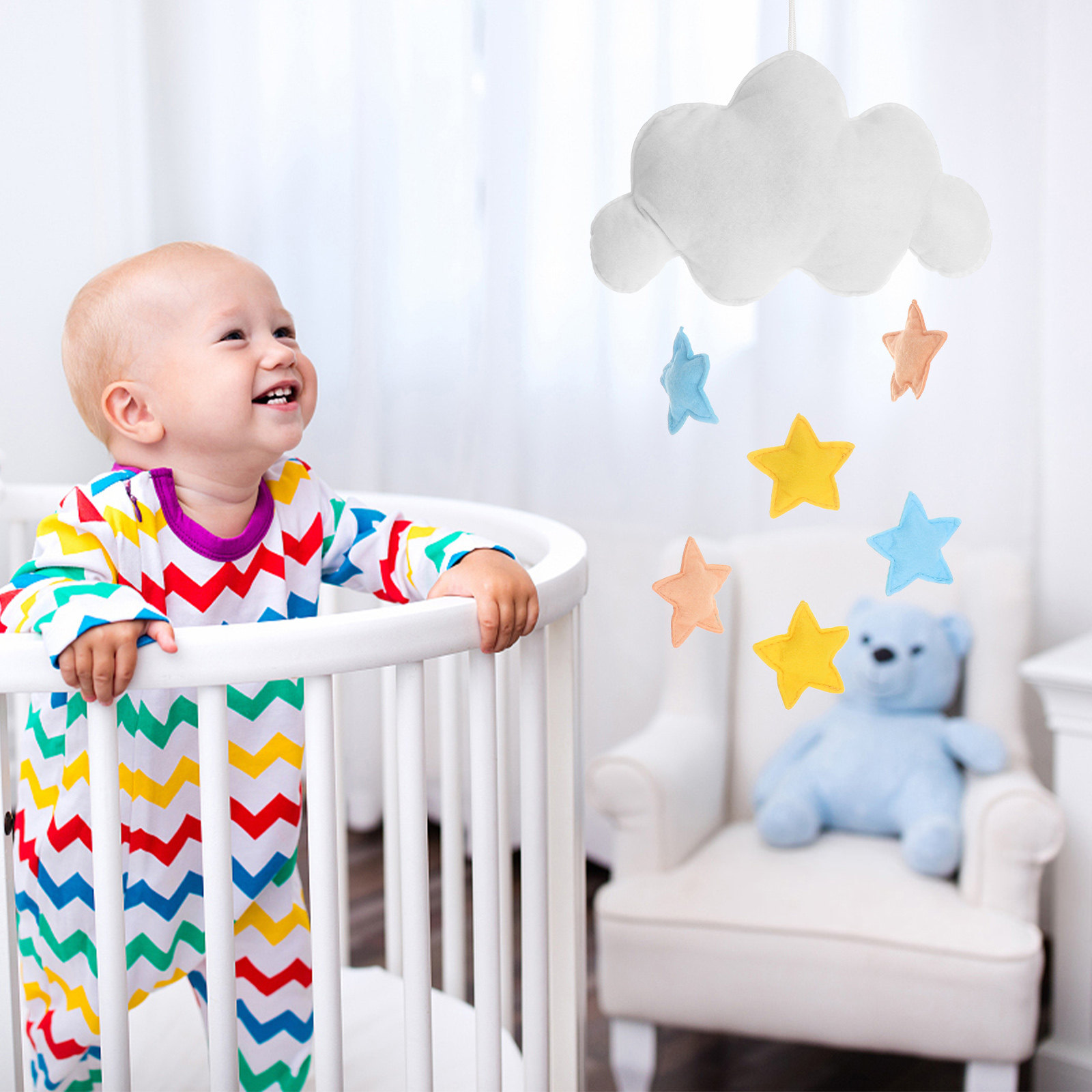 Cloud Hanging Decor with Lovel - Baby Nursery Colors recension och pris